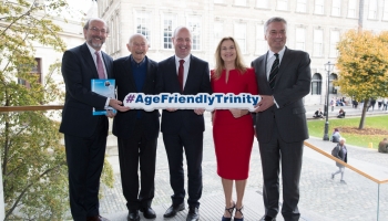 Brian McCrea, Jo Veselsky, Minister Jim Daly, Sabina Brennan and Patrick Prendergast