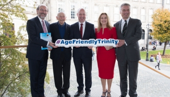 Brian McCrea, Jo Veselsky, Minister Jim Daly, Sabina Brennan and Patrick Prendergast