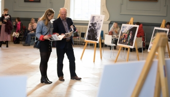 Energy at Any Age photo exhibition Regent House TCD 9.4.18 Pic Paul Sharp/SHARPPIX