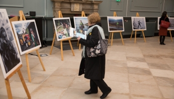 Energy at Any Age photo exhibition Regent House TCD 9.4.18 Pic Paul Sharp/SHARPPIX
