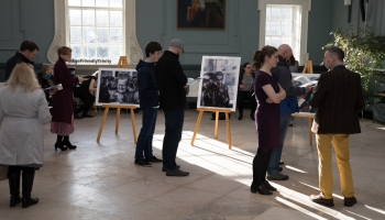 Energy at Any Age photo exhibition Regent House TCD 9.4.18 Pic Paul Sharp/SHARPPIX