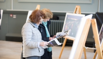 Energy at Any Age photo exhibition Regent House TCD 9.4.18 Pic Paul Sharp/SHARPPIX